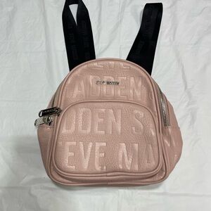 Steve Madden Blush Pink Backpack
